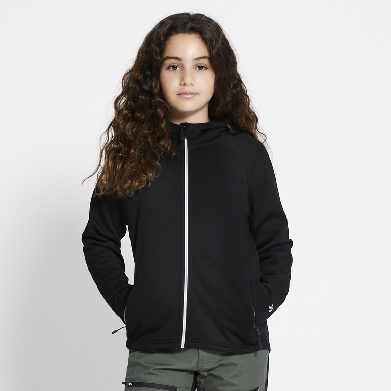 Functional hoodie "Vasared star" Black